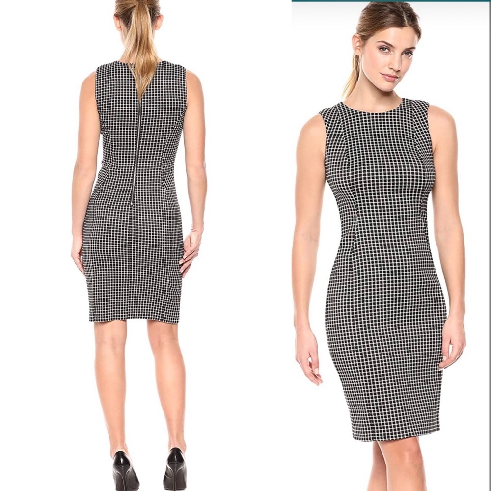 🆕 Calvin Klein Women's Sleeveless T Sheath Dress